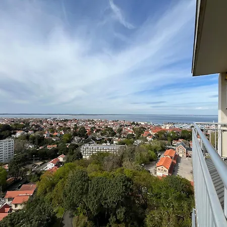 Spacieux Avec Vue Imprenable, Parking Privé - Fr-1-319-374 * Arcachon